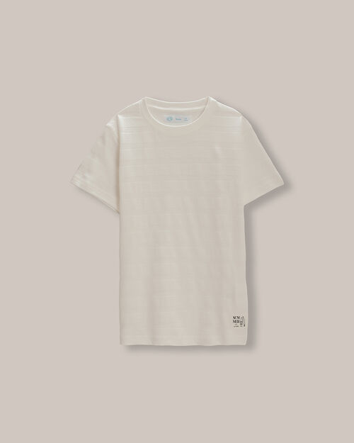 Playera Manga Corta Rayas